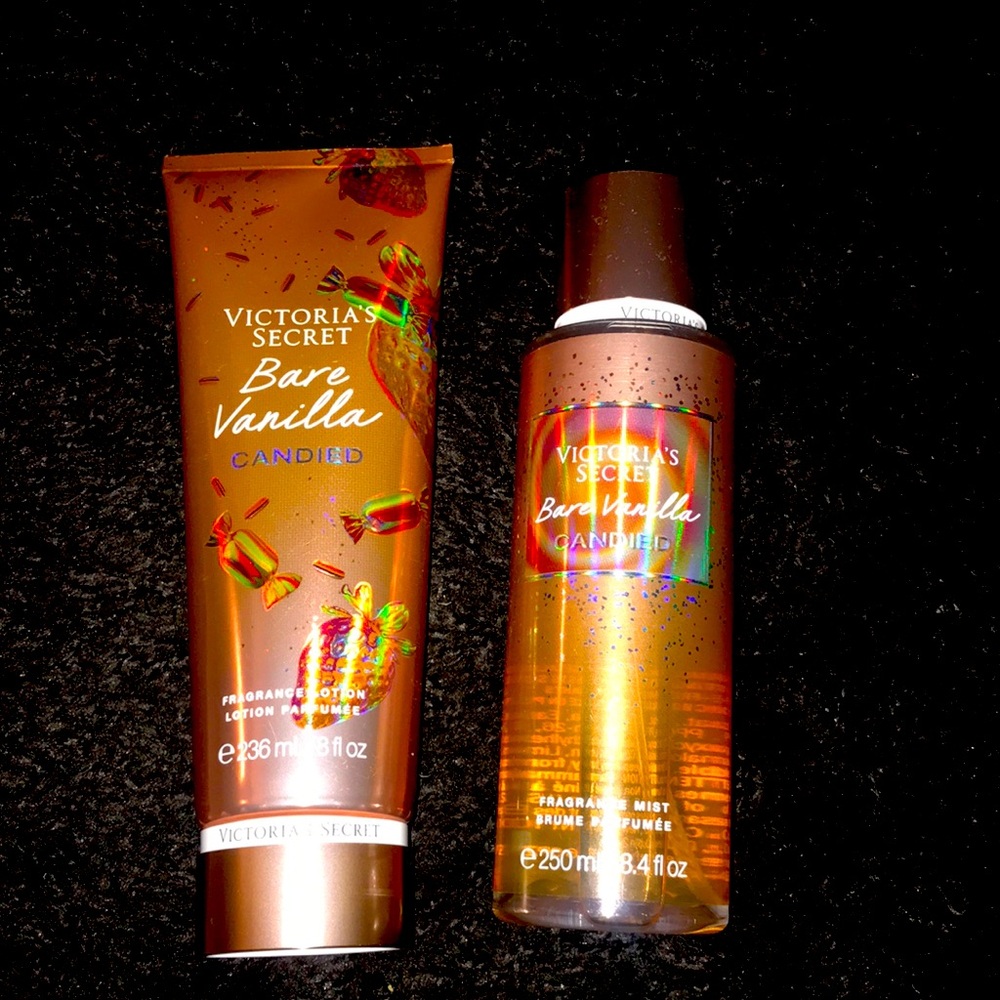 Victoria’s Secret Bare Vanilla Candied set of 2 bnib